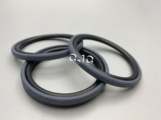 Black Hydraulic Cylinder Oil Seal Kit 700-80-62350 PTFE FKM Material
