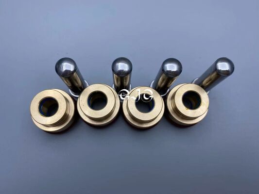 Silver Hydraulic Pilot Valve Pusher Copper NBR Material For Excavator
