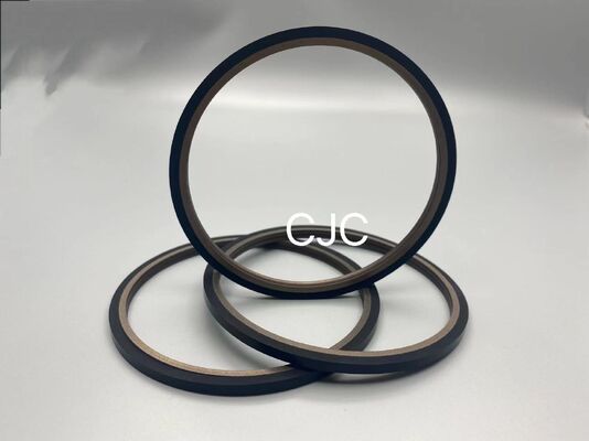 SPN PTFE Excavator Hydraulic Bronze Piston Rod Seals Oil Resistance