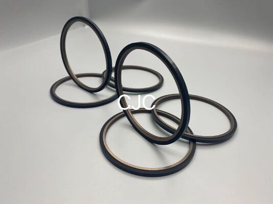 SPN PTFE Excavator Hydraulic Bronze Piston Rod Seals Oil Resistance