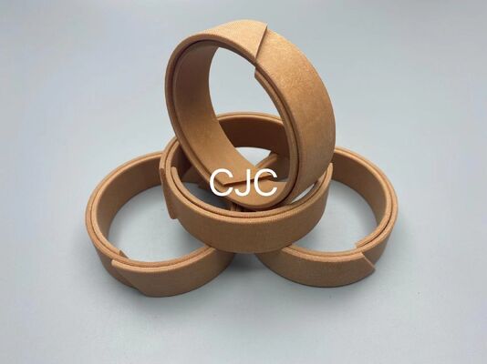 Hardness 90 Shore Excavator Piston Seal Phenolic Guide Strips Wear Rings
